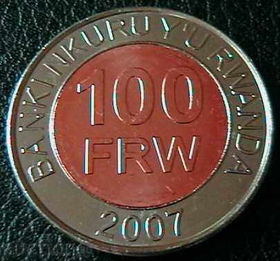 100 franci 2007, Rwanda cu preț € 4.29 | 8.39 BGN
