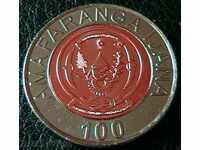100 francs 2007, Rwanda
