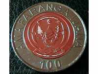 100 франка 2007, Руанда