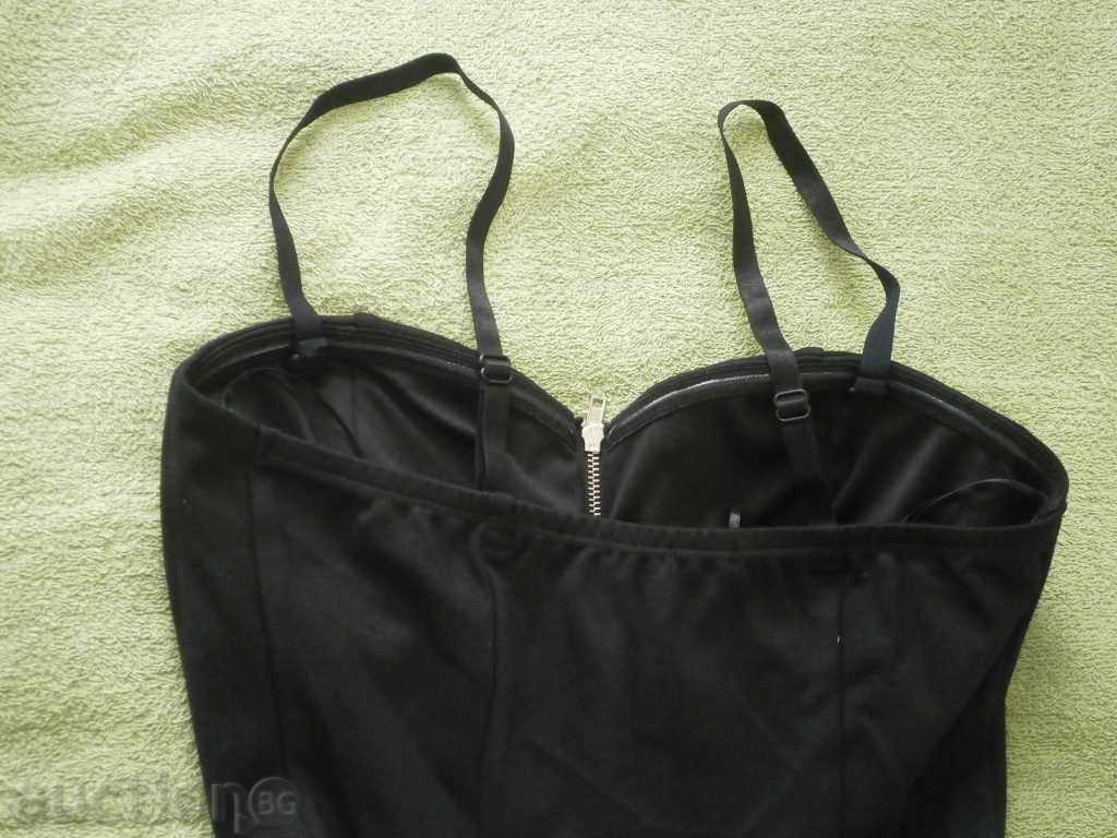 Elegant faux leather and lycra bustier T A L L Y W E I with price 25.00 BGN | € 12.78 Elegant faux leather and lycra bustier T A L L Y W E I with price 25.00 BGN | € 12.78