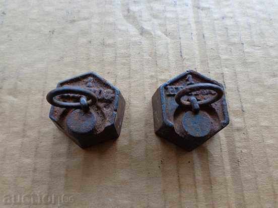 Weights for scales, scales, exams, control weights, weight with price 34.00 BGN | € 17.38 Weights for scales, scales, exams, control weights, weight with price 34.00 BGN | € 17.38