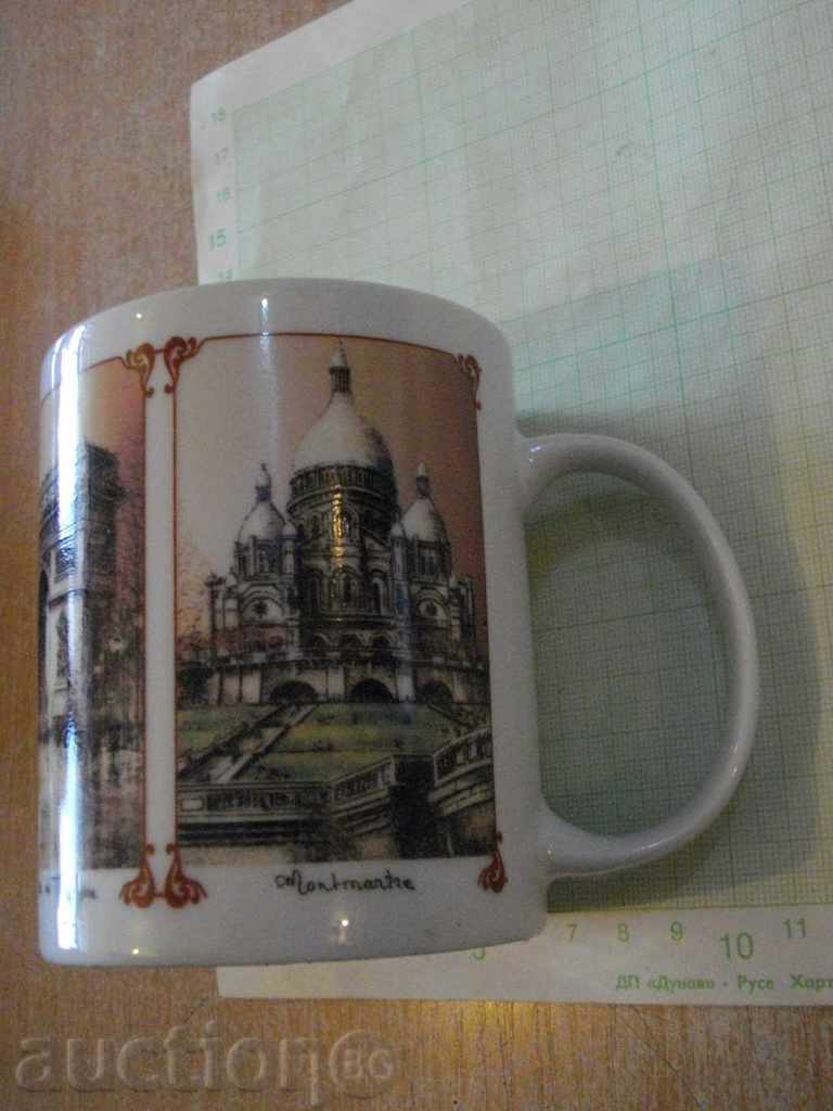 A glass of French porcelain with price 7.00 BGN | € 3.58 A glass of French porcelain with price 7.00 BGN | € 3.58