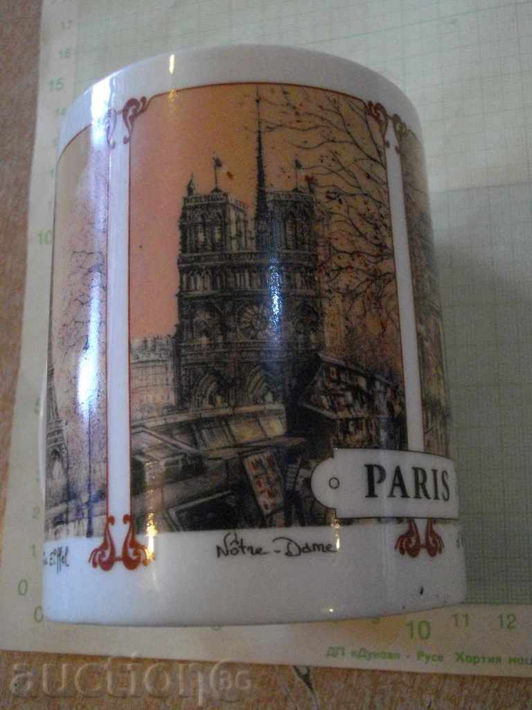 Delivery of A glass of French porcelain Delivery of A glass of French porcelain