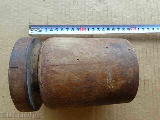 Auction Old wooden mortar, mortar, wooden Auction Old wooden mortar, mortar, wooden