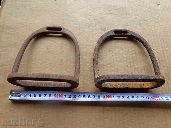 Old iron stirrups, spurs, reins, saddle, cavalry - 5 Old iron stirrups, spurs, reins, saddle, cavalry - 5