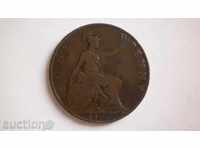 Αγγλία 1 Penny 1900 Σπάνιες κέρμα