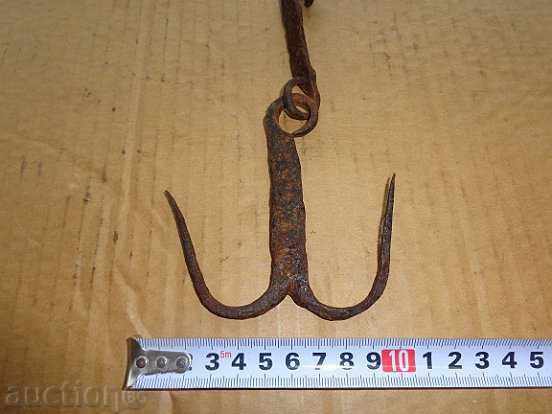 Delivery of Hook, scraper, wrought iron Delivery of Hook, scraper, wrought iron