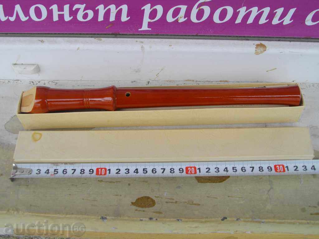Аукцион Блокфлейта "C - Sopran" немска дървена нова - 2 Аукцион Блокфлейта "C - Sopran" немска дървена нова - 2