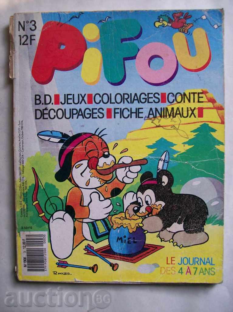 Booklet №3 - comics PIFOU