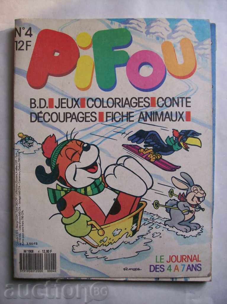 Booklet №4 - comics PIFOU