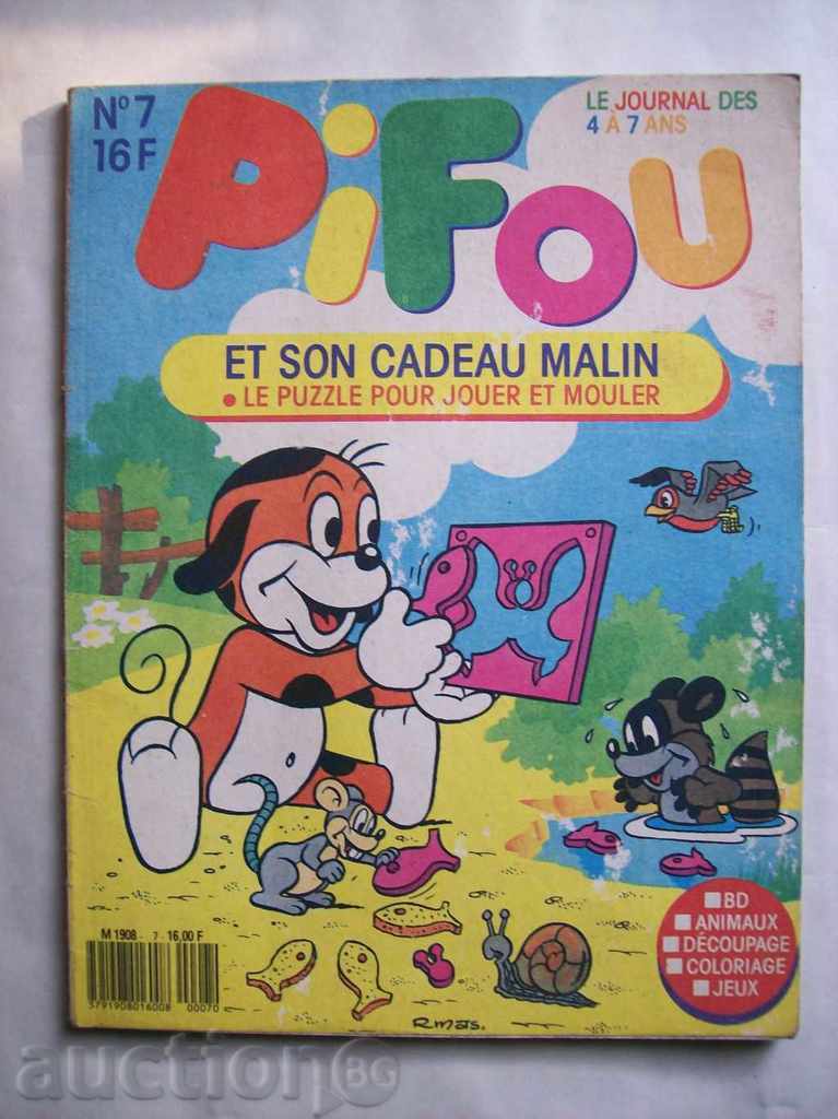 Booklet №7 - comics PIFOU