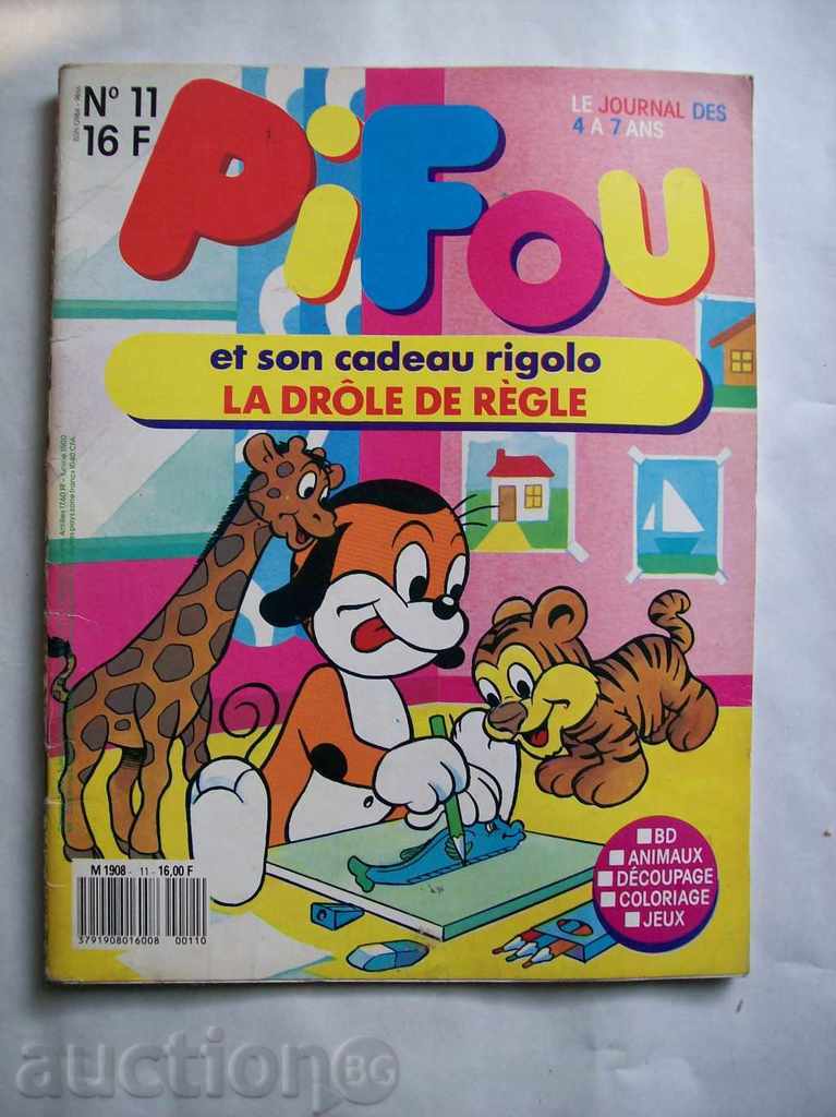 Booklet №11 - comics PIFOU
