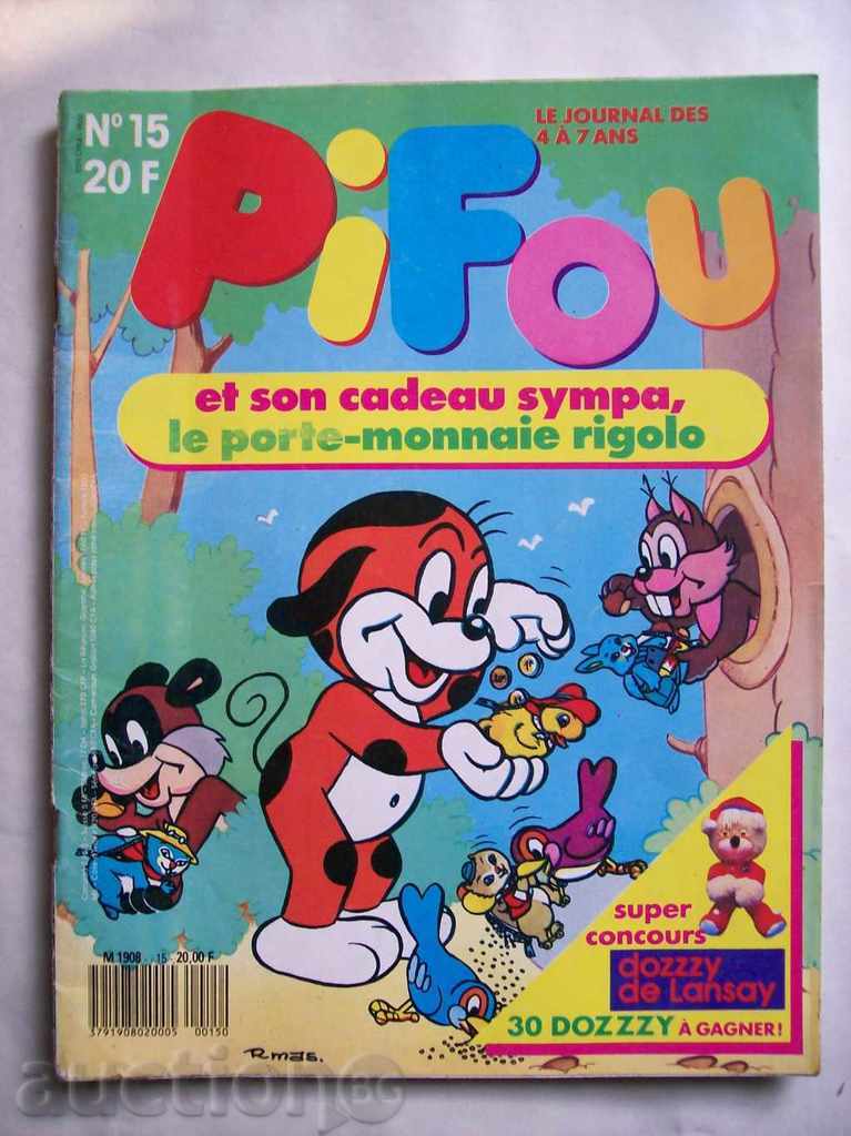 Booklet №15 - comics PIFOU