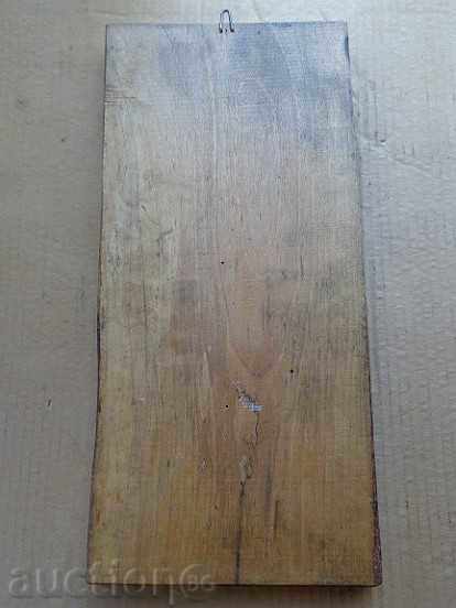 Lenin from walnut, wood carving, wooden, panel, figure, picture - 7