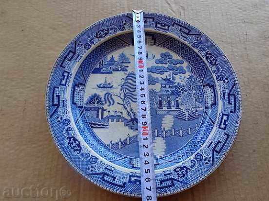 porțelan, placă, serviciu de engleză veche tavă cu preț 91.00 BGN | € 46.53