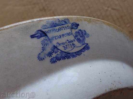 Livrarea porțelan, placă, serviciu de engleză veche tavă