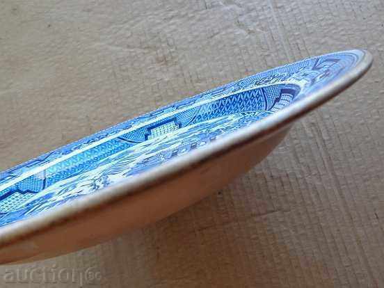 porțelan, placă, serviciu de engleză veche tavă - 7