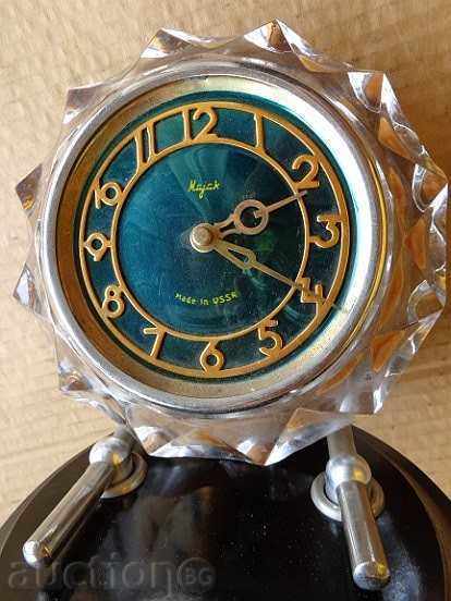 Desktop clock MAYAK, alarm clock - USSR - 7 Desktop clock MAYAK, alarm clock - USSR - 7