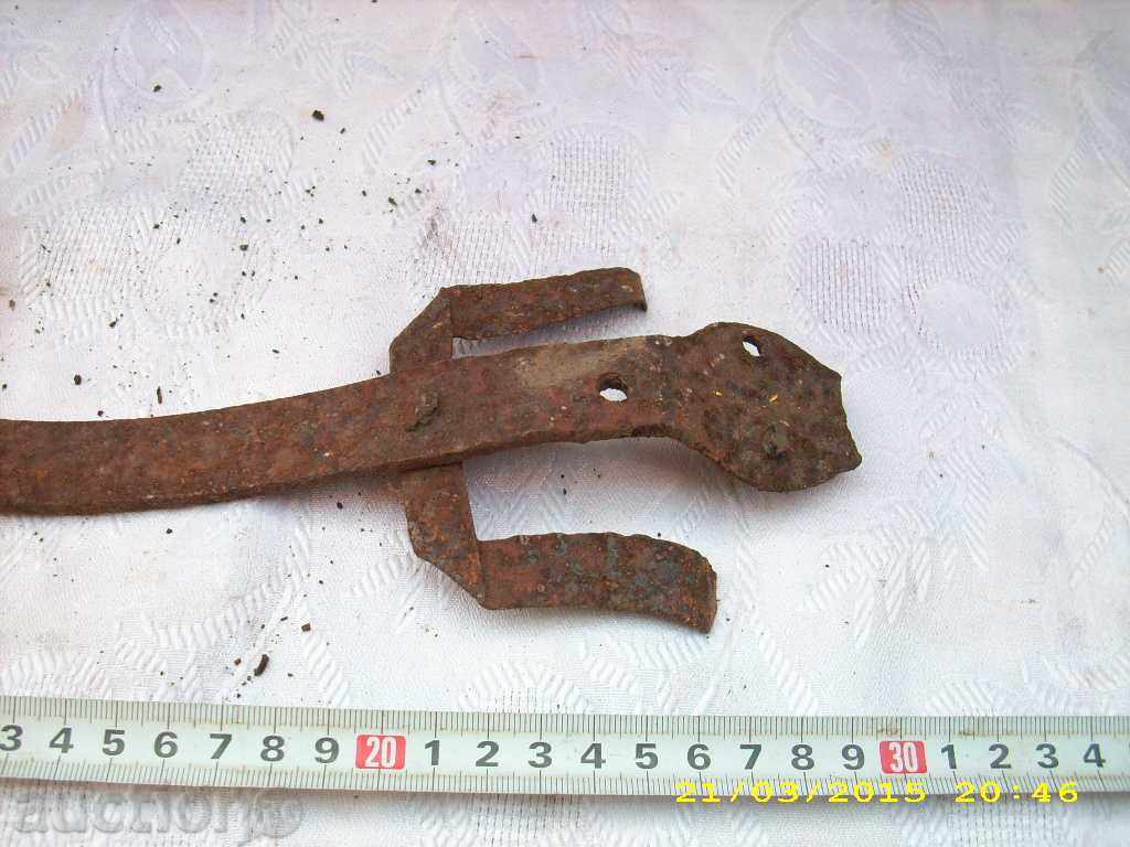 Σφυρήλατο λαβές χαλκού της τηγάνια - 5