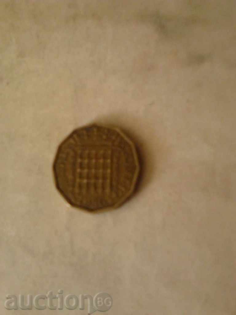 Great Britain 3 pence 1956