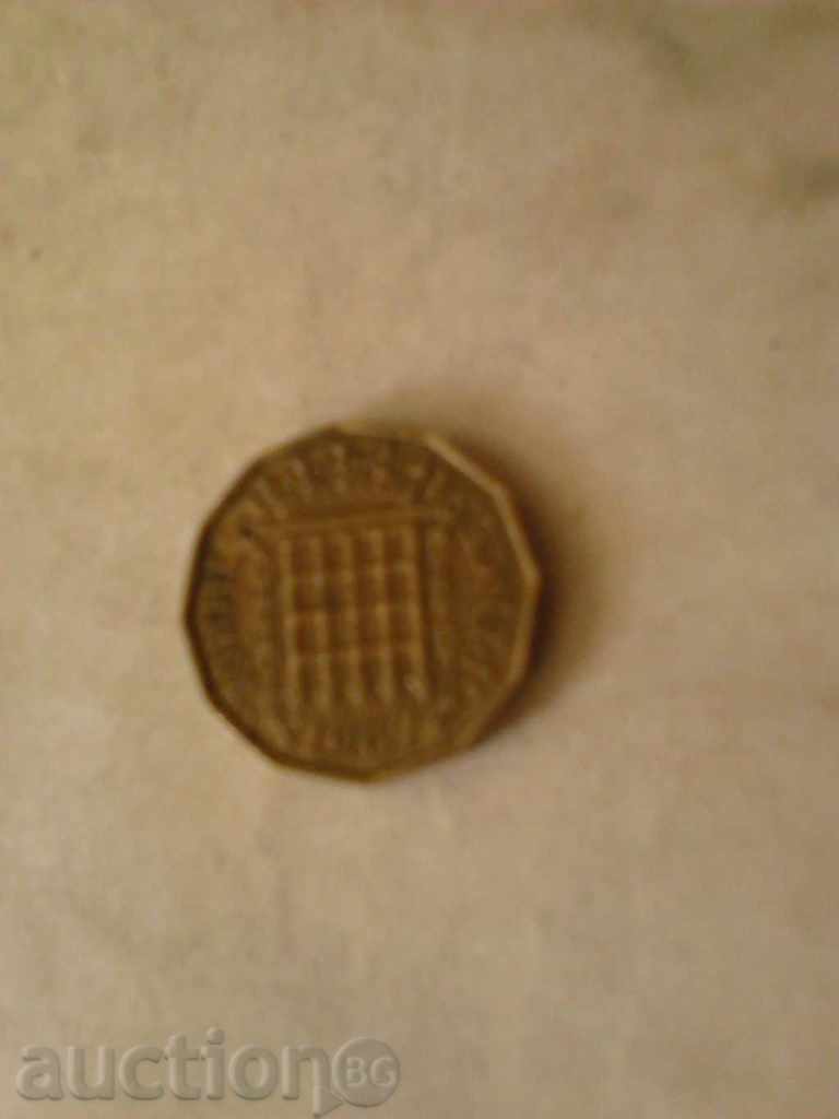 Great Britain 3 pence 1967