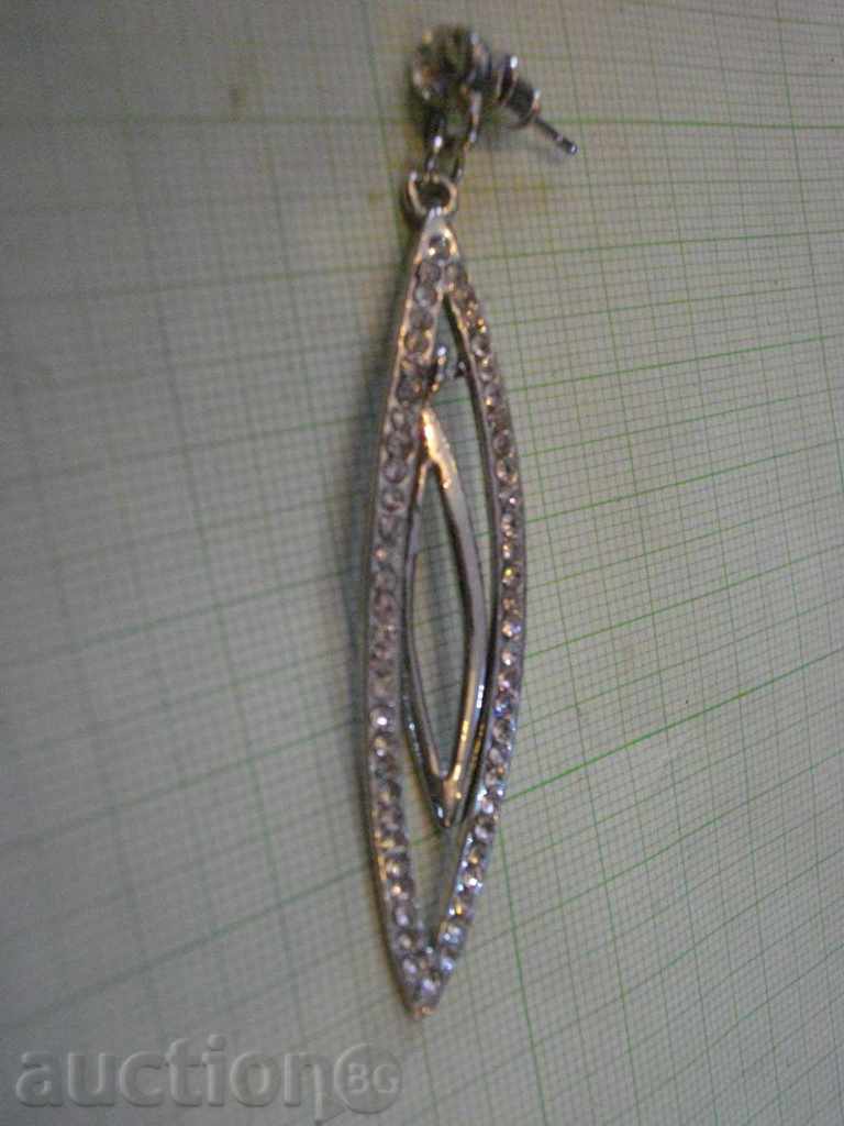 Delivery of Earrings imitation jewelery inlaid with stones Delivery of Earrings imitation jewelery inlaid with stones