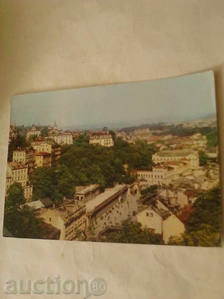 Пощенска картичка Karlovy Vary 1964