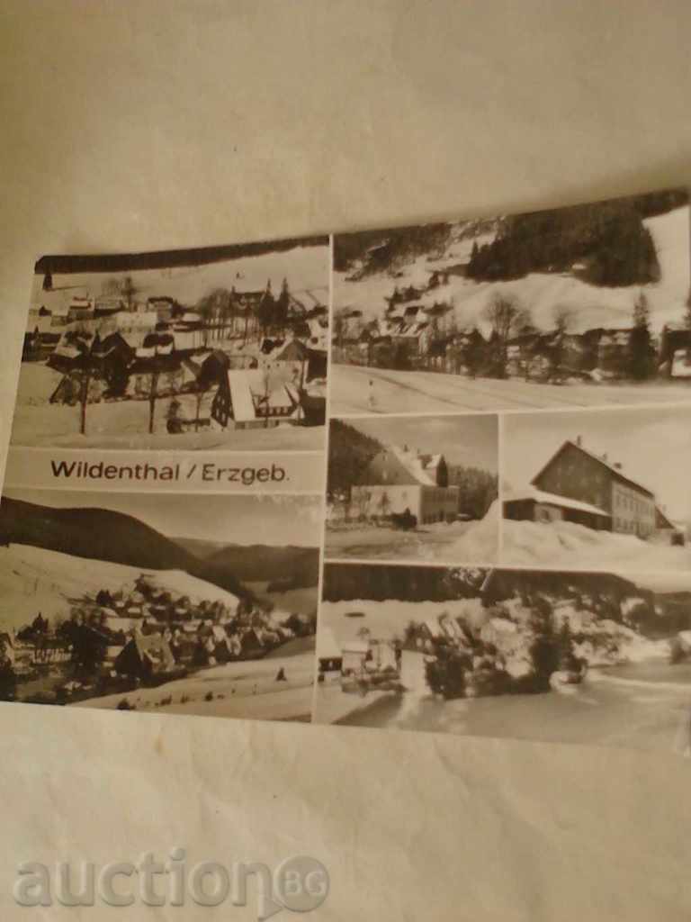 Пощенска картичка Wildenthal/Erzgeb