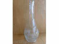 Παλιό γυάλινο μπουκάλι κρασιού, μπουκάλι, γυαλί, καράφα