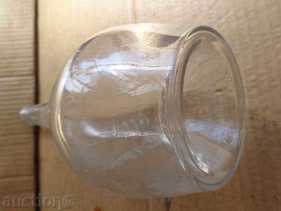 Old glass wine bottle, bottle, glass, carafe - 5