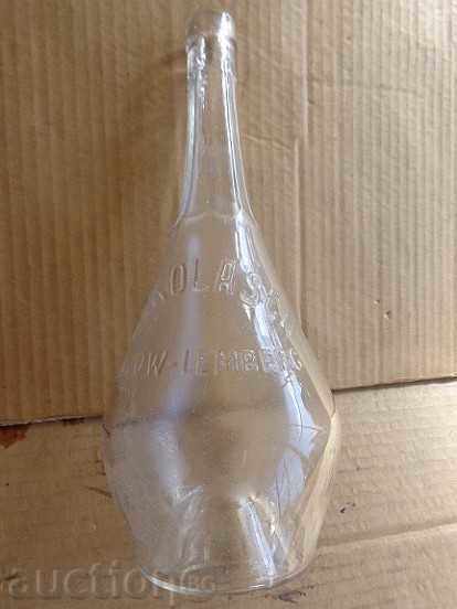 Old glass wine bottle, bottle, glass, carafe - 6
