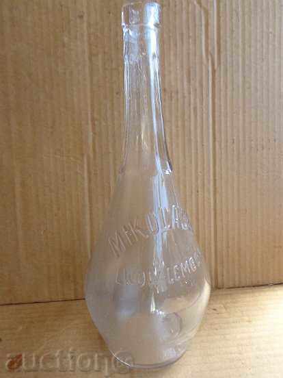 Old glass bottle for wine, bottle, glass, carafe