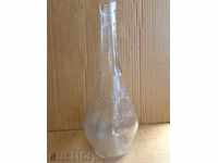 Old glass bottle for wine, bottle, glass, carafe