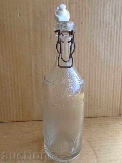 Old glass bottle for beer, bottle, glass