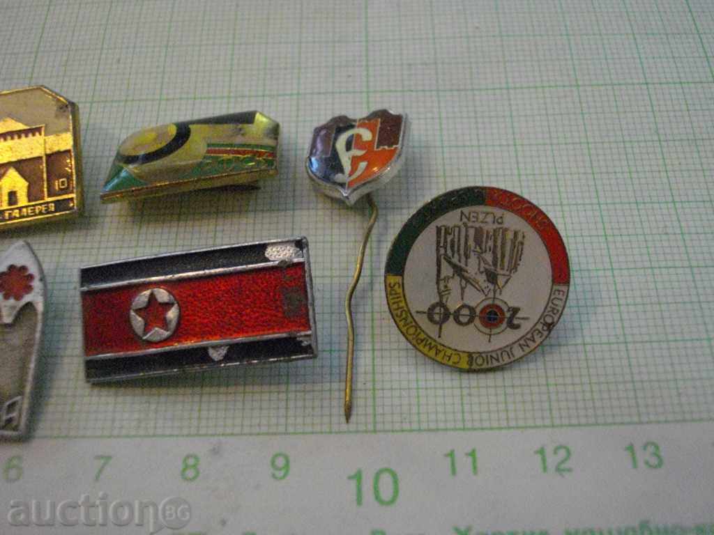 Auction Lot of 9 pcs. badges Auction Lot of 9 pcs. badges