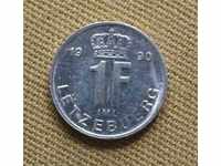 Luxemburg 1 Franc 1990
