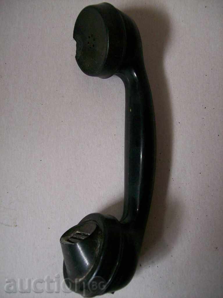 Bakelite telephone handset