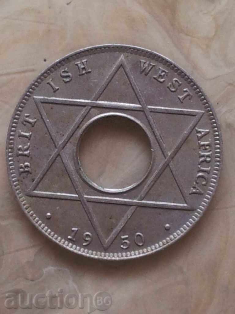 British West Africa - 1/10 penny, 1950 type KN - 14