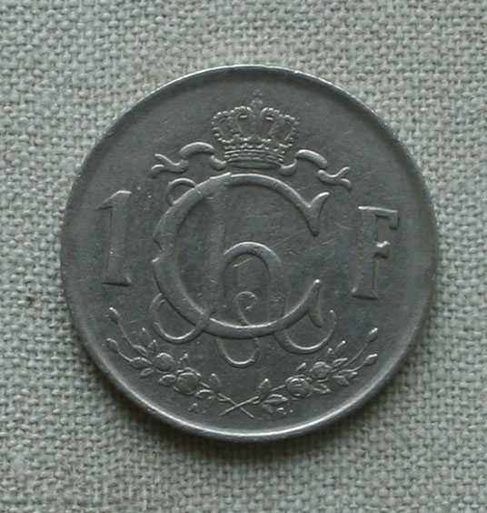 1 φράγκο 1953 Λουξεμβούργο