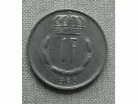 1 franca 1968 Luxembourg