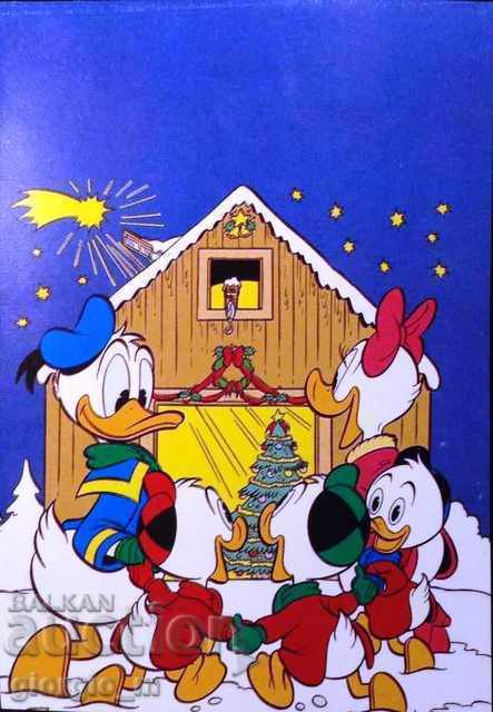 Το θέμα των Χριστουγέννων του «Donald Duck» είναι σούπερ! Μήπως να το δείτε;