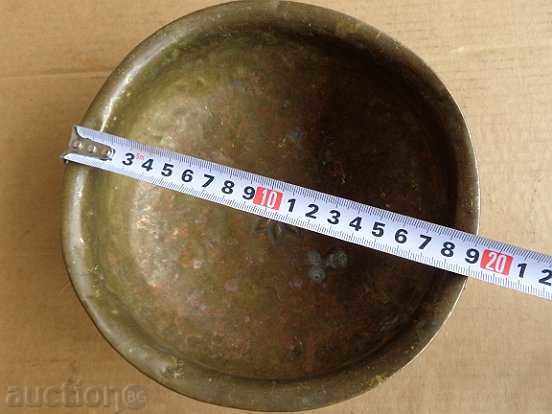 Old brass tray for bath, hammam, baker, brass vessel - 6 Old brass tray for bath, hammam, baker, brass vessel - 6
