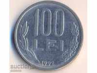 Румъния 100 леи 1992 година