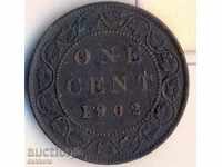 Canada Cent 1902