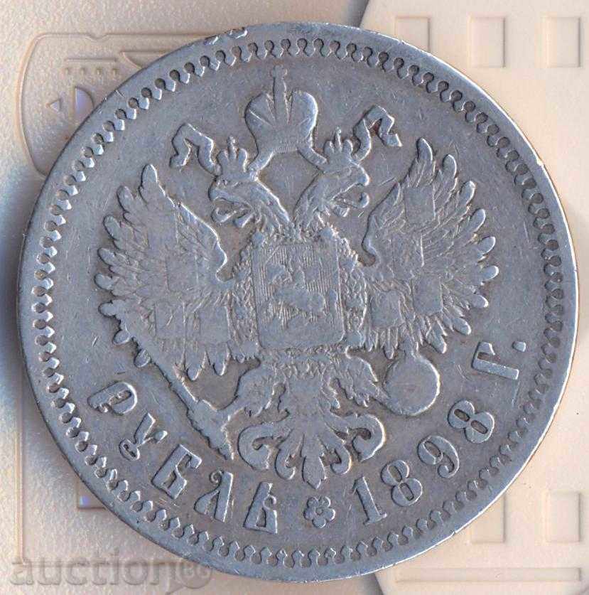 Rusia 1 rublă 1898