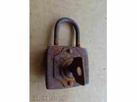 Padlock, key, lock, lock, latch