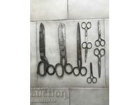 Scissors - lot, old