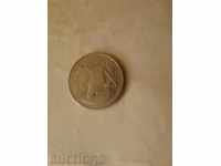 Barbados 25 cents 1998