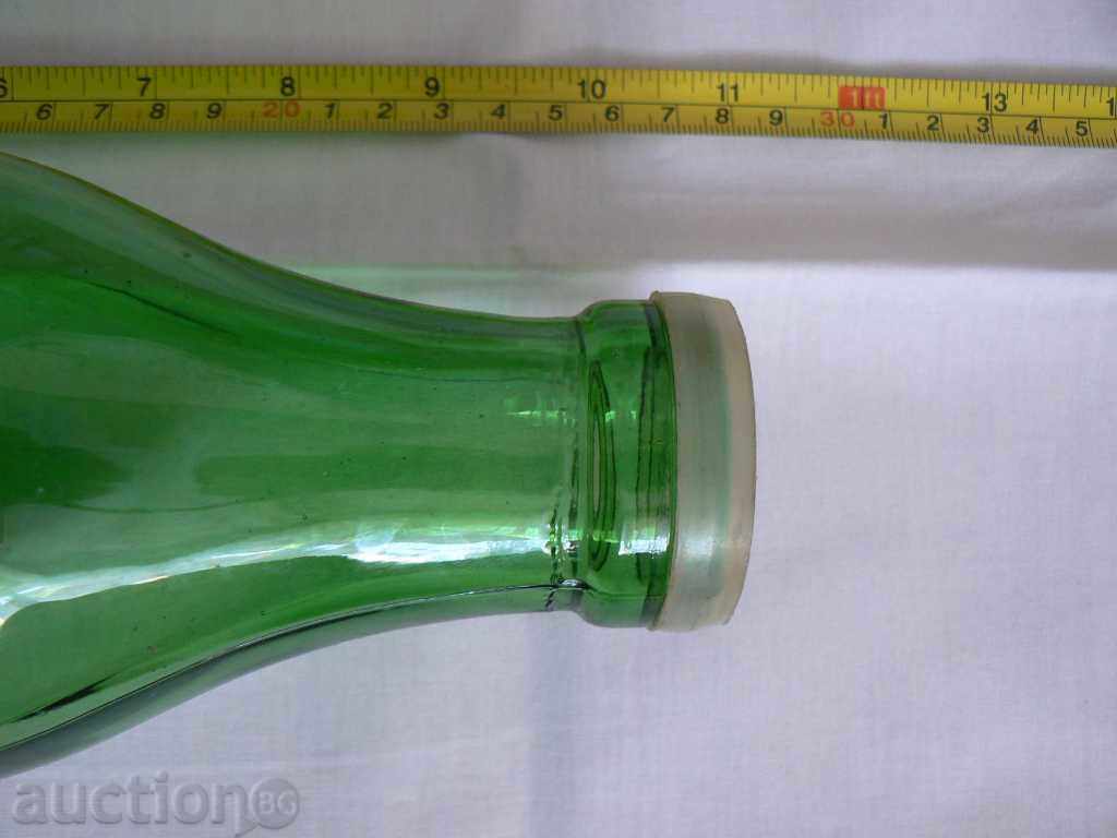 Old bottle of boza 1l with price 9.00 BGN | € 4.60 Old bottle of boza 1l with price 9.00 BGN | € 4.60