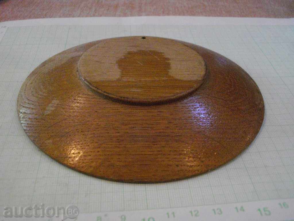 Auction Plate wooden pyrographic souvenir Auction Plate wooden pyrographic souvenir